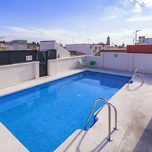 -malagasunapts- Rooftop Pool & Free Parking Apartment Malaga